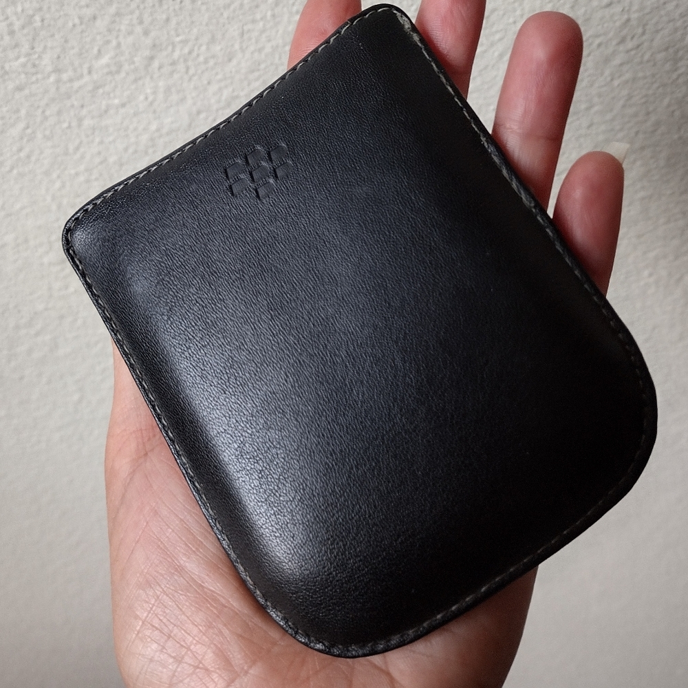 Black Leather Pouch